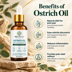 Epi-Derma Ostrich Oil – Joint Care & Pain Serum 30ml